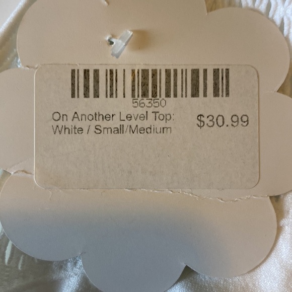 Mono b on another level top white small medium new with tags - Picture 9 of 12